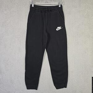 Nike Boy's Black Jogger Sweatpants Sz XLarge  Gym Athleisure Cotton